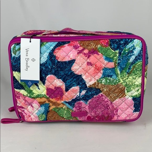 Vera Bradley Large Blush & Brush Makeup Case - Picture 7 of 7